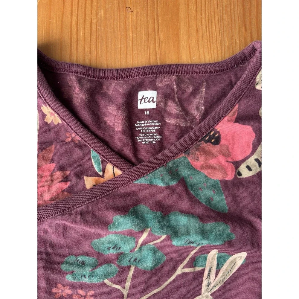 Girls'‎ TEA Collection Wrap Front Woodland Dress Size 16